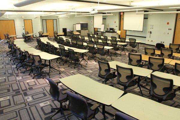 The Rennolds Room - training room to accommodate 86 participants.