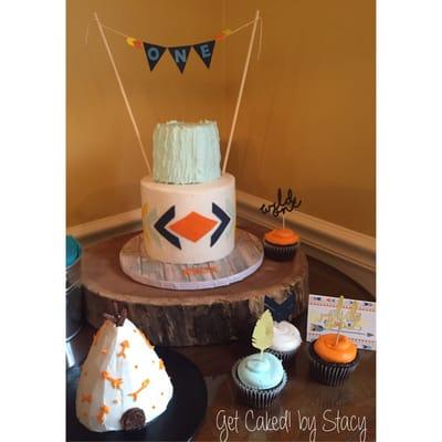 Rustic tribal 1st birthday