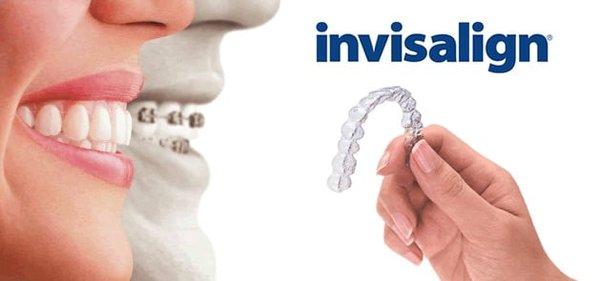 Invisalign--Clear aligner braces.