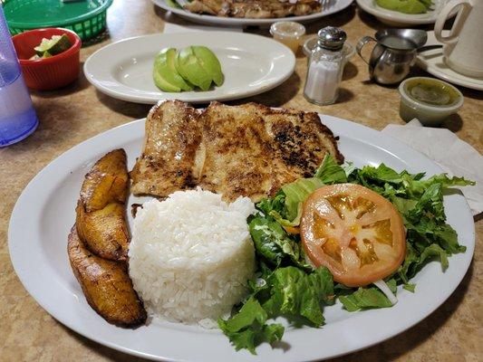 Pollo a la plancha