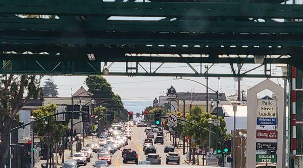 Park Street, view from Park St Bridge