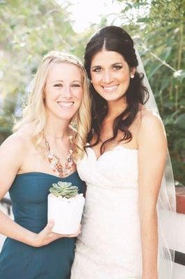 Maid of honor and the Bride