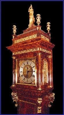 recreation of clock made for William III of england in 1699