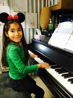 Student at Totally Cool Piano Studio