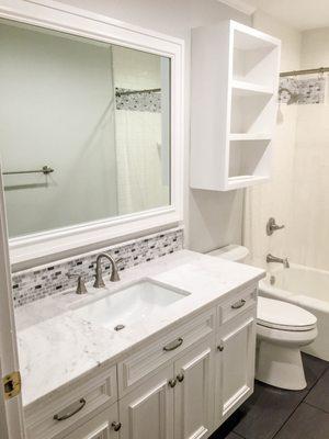 Residential bathroom remodel and design