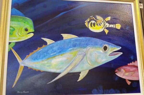 Local Artist Barry Haynes "Sushi"