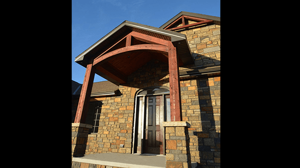 Custom Home 143 - Front Entry