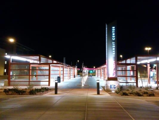 Storefront (night)