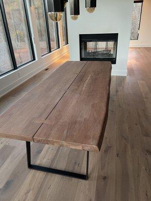 Stunning hardwood installation!