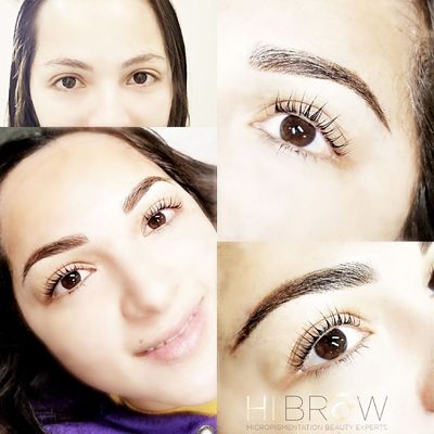 Microblading and shading