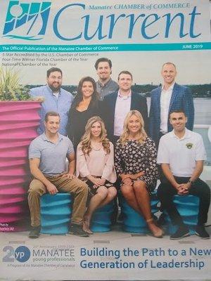 Our very own Tim Seward in the June edition of the Manatee Chamber of Commerce Current with the Manatee Young Professionals (MYP)! "Building