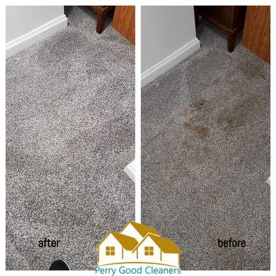 Carpet cleaning.