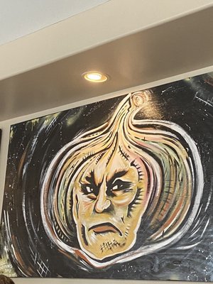 Angry Garlic Mural!