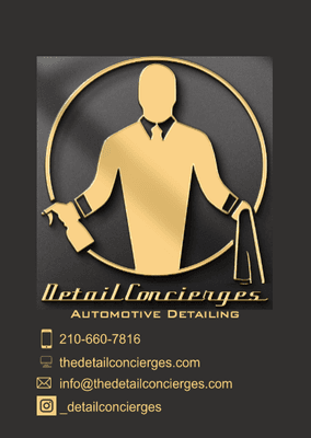 The Detail Concierges
 est. 2019 
 Interior & Exterior Detail Experts 
 
  210-660-7816