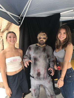 Take a photo with our zombie friends from BooZ & BrewZ at Telegraph Ave's Second Sunday Street Fair. Game discount to UC Berkeley students.