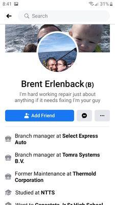 Here is the service manager's facebook page.