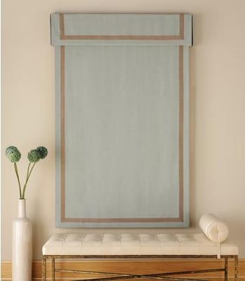 Flat Roman Shades