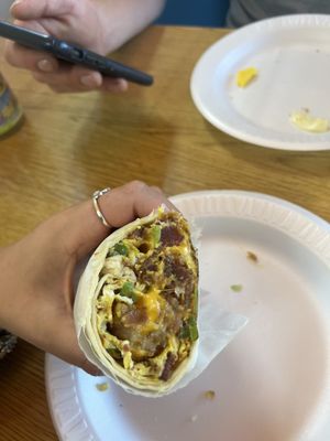 The Whole 9 Yards Breakfast Wrap