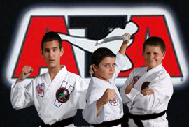 Three new 1st Degree Black Belts.