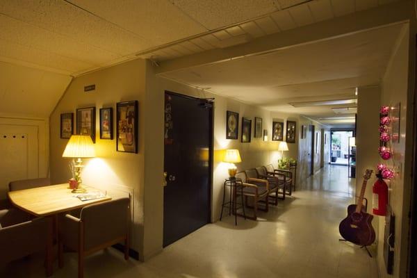 Kitchen Lounge; One of Hyde Street Studios' three lounges