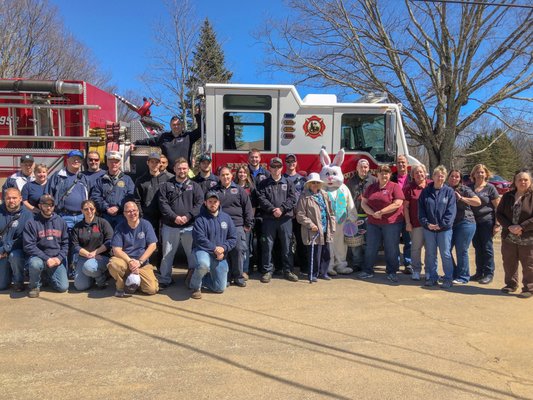 Willington Hill Volunteer Fire Department , Annual Easter Egg Hunt 2018 , Old Farms Road. Willington Ct. 06279