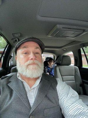 Me and the little dudes in matching hats, y'all.