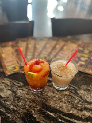 Mazapán Margarita and Chamango Margarita