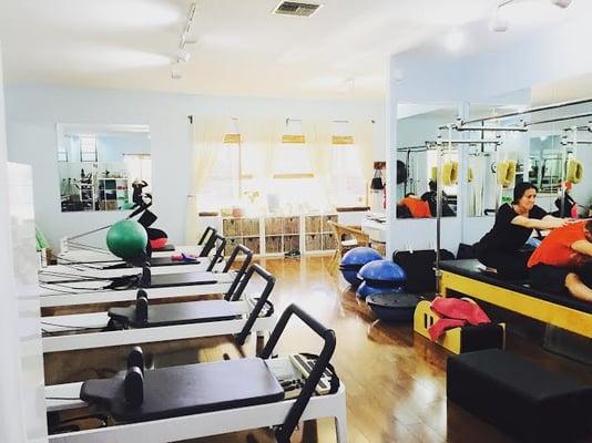 dual private sessions at Art of Pilates