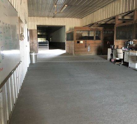 Inside Barn (Spark - Monticello)