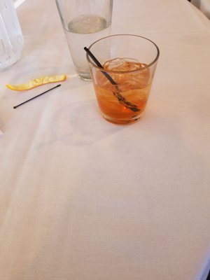 Southern comfort old fashioned. Very good.