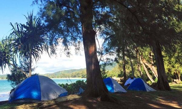 One of The Wild Traveler's Hawaii camping spots.  Sooooo beautiful!