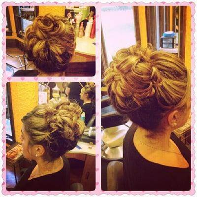 Up-do by Amy!