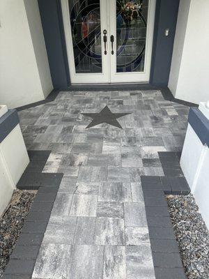 Walkways withe star design