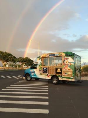 Shave ice at the end of the rainbow..