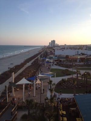 Enjoy the beautiful boardwalk in Myrtle Beach!