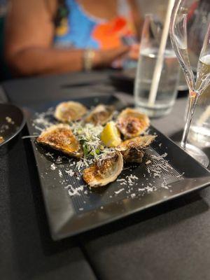 Charbroiled Oysters