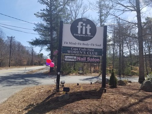 We are located inside of fit womens company in mashpee