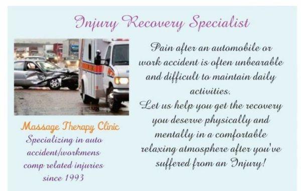 Injury Recovery Specialist