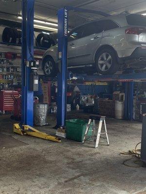 Synthetic oil change