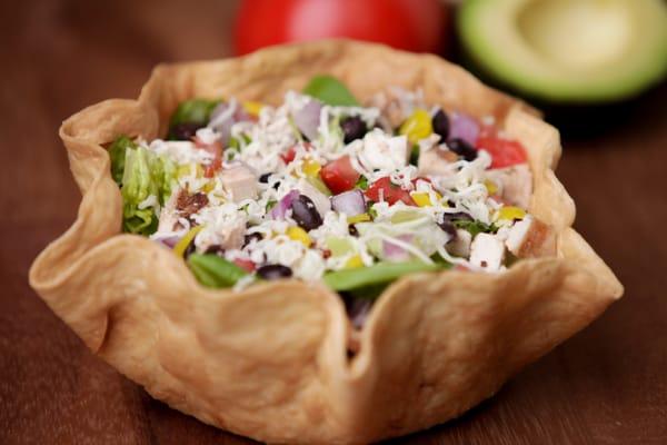 Fresh Salads with your choice of greens and toppings