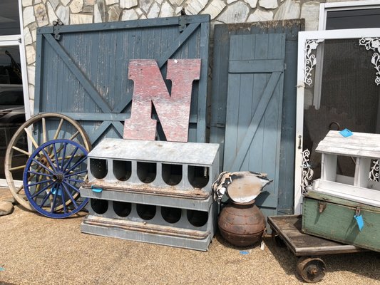 Antique grouping of small sample of our primitive selection