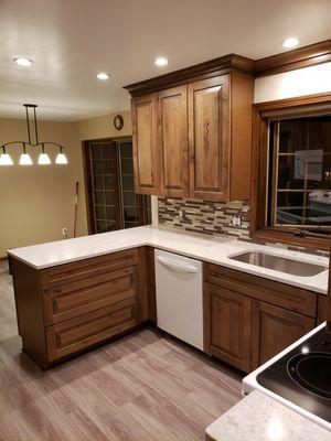 Kitchen remodel.