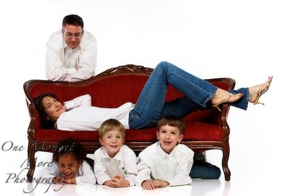 Family photography sessions in studio or the location of your choice