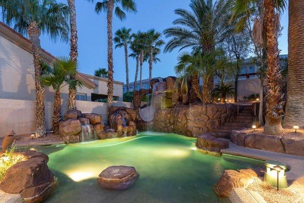 Backyard oasis in the desert!