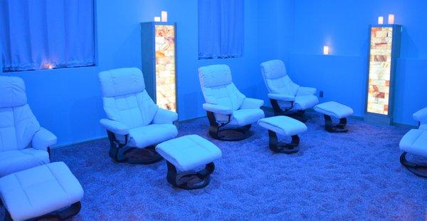 Adult tranquility salt room!