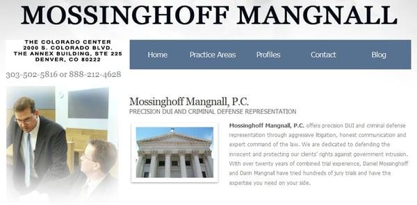 DUI Lawyer in Denver CO Mossinghoff Mangall PC