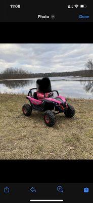 New UTV for her birthday!