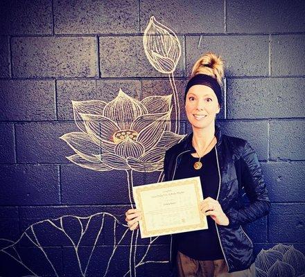 Lindsey Oester, Holy Fire III Reiki Master, March 2023