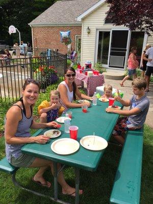 Summer picnics.