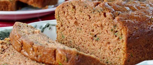 Zucchini Bread with or without Walnuts.